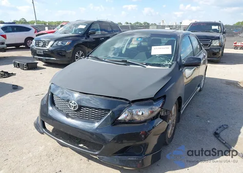 2009 Toyota Corolla S from USA, damaged, VIN 2T1BU40E99C125016